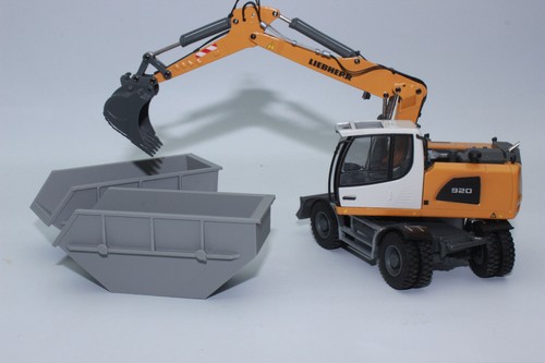 Absetzcontainer grau cbm - 2x,