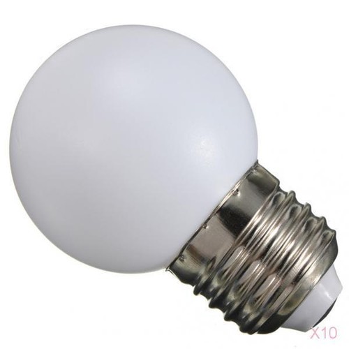 10x 220v e27 - e27, 1w
