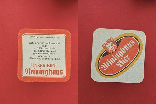 Reininghaus bier kennen sie - bier,