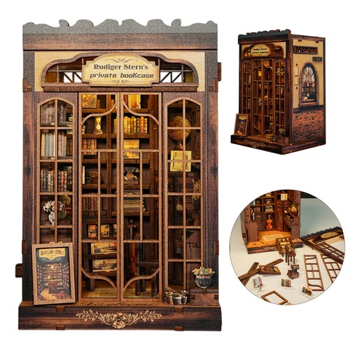 Book nook diy miniatur - miniatur, bausatz