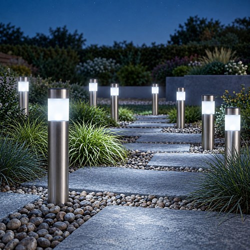 8er set led solar wegelampe - 8er,