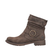 Rieker biker boots braun - rieker, braun-grau