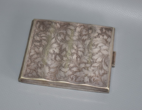 Zigaretten etui kraft alpacca - etui,