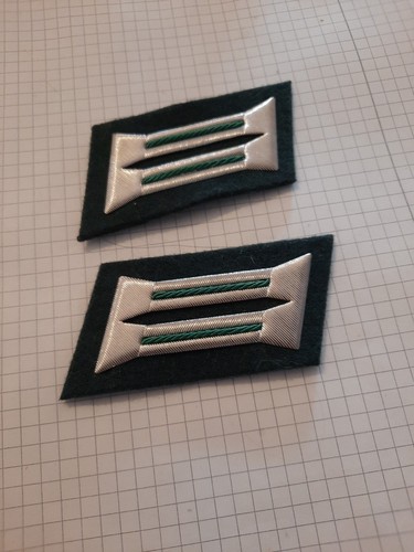 Nva kragenspiegel grün - kragenspiegel,