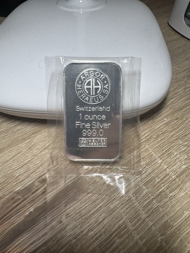 Argor heraeus 1oz silberbarren - 1oz,