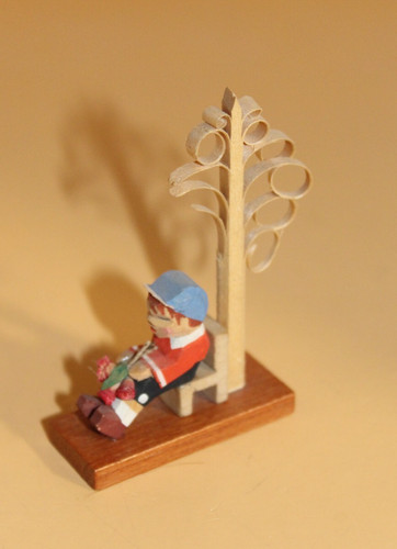 Antike miniatur junge unter - junge,