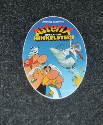 Aufkleber zum film asterix - zum,