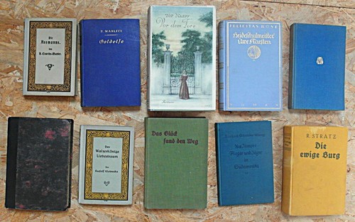 Konvolut alte romane und - konvolut:,