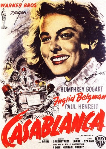 Casablanca 1942 filmplakat - 1942,