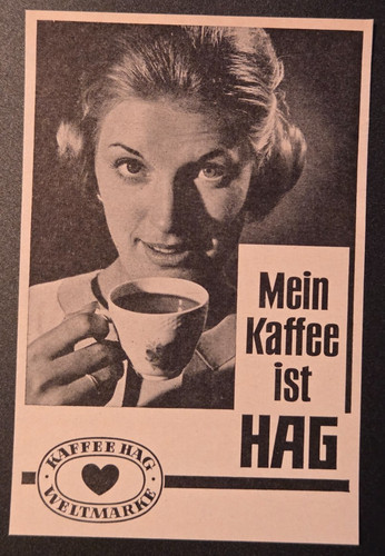 Kaffee hag werbeanzeige - 9.,