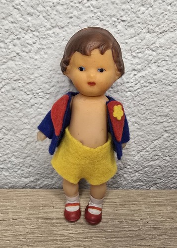 Vintage gummi puppe germany - vintage, 11