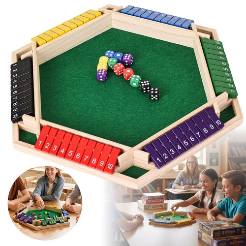 Shut the box würfelspiel - box,