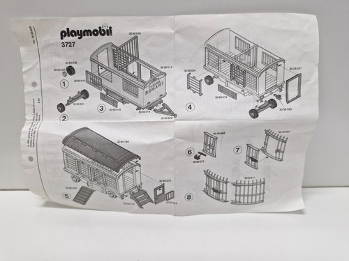 Playmobil 3727 zirkuswagen - playmobil,