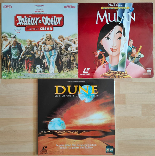 Laserdisc mulan asterix - ¥,