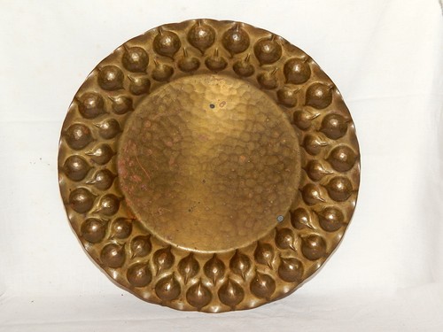 Art deco schale messing - art,