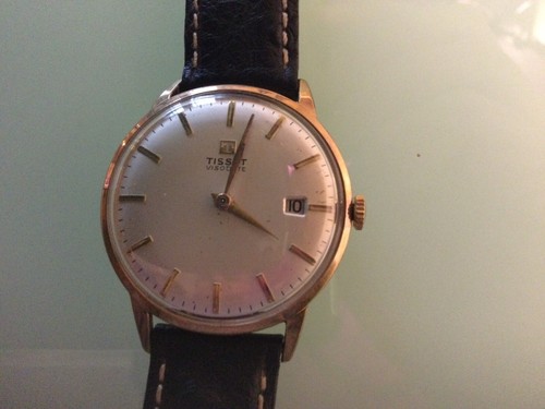 Tissot visodate uhr vergoldet - uhr,