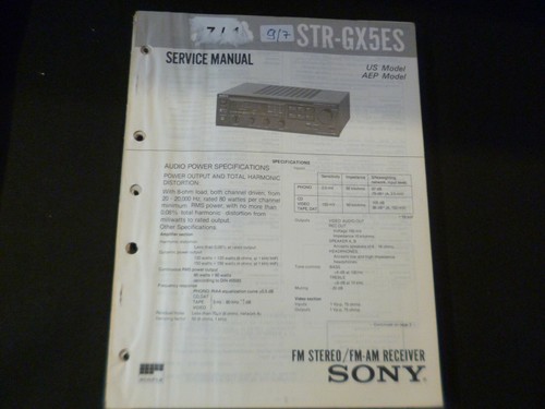 Original service manual - original,