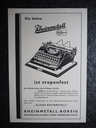 Die kleine rheinmetall - rheinmetall, ist