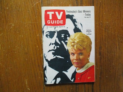 April 1968 guide - april-1968, tv