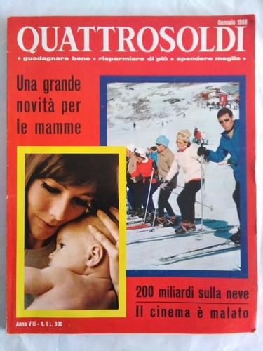 Quattrosoldi 1968 stempel - 1,