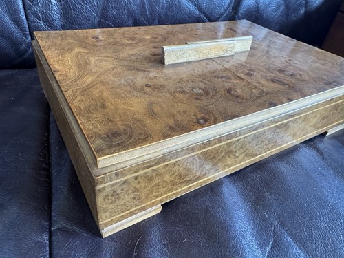 Designer wurzelholz schatulle - designer,