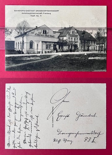 Großhartmannsdorf bei - ak,