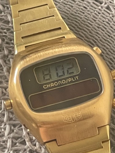 Heuer chronosplit lcd - heuer,