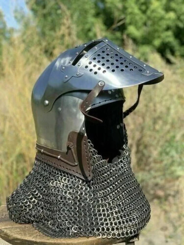 Bascinet helm mittelalter - helm,