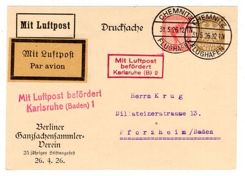 Zeppelin flugpost 1926 - zeppelin/,