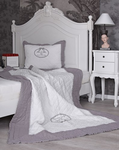 Tagesdecke landhaus plaid - tagesdecke,
