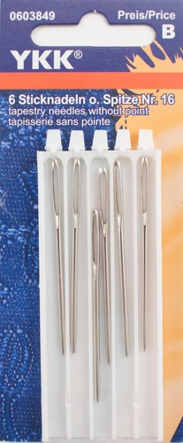 Ykk sticknadeln ohne spitze - sticknadeln,