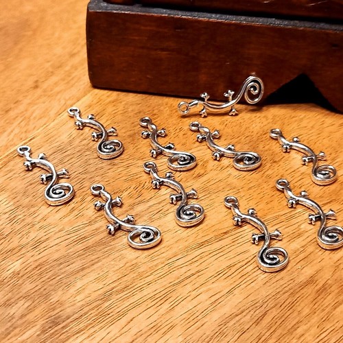 Eidechsen gecko charms - gecko,