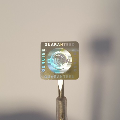 Hologramm siegel aufkleber - 3d,