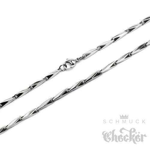 Edelstahl kette damen herren - ,