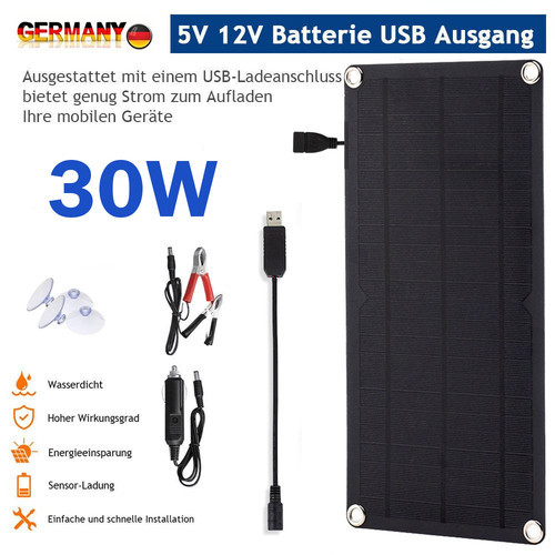 30w solarpanel kit solar - 30w,