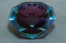 Aschenbecher murano block glas - murano,