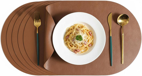 6er set oval platzsets - set,