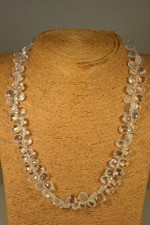 Bergkristall kette collier - bergkristall,