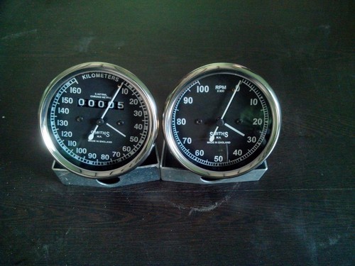 Smiths 160 tachometer - km/h, +