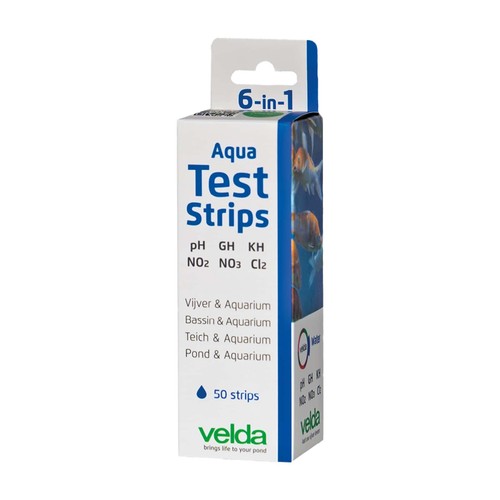 Velda aqua test strips 6in1 - test,