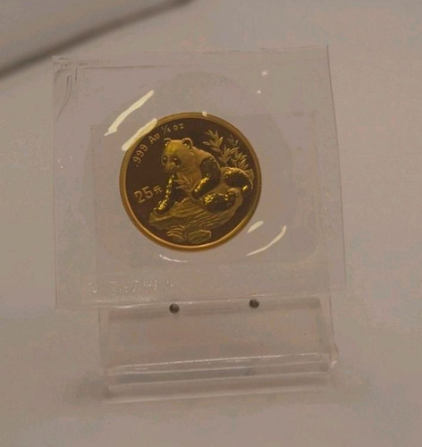 1998 china panda - 25, 1/4
