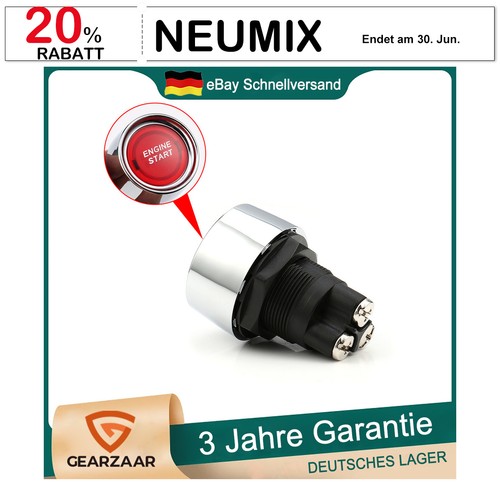 Auto motor startknopf - startknopf, zündung