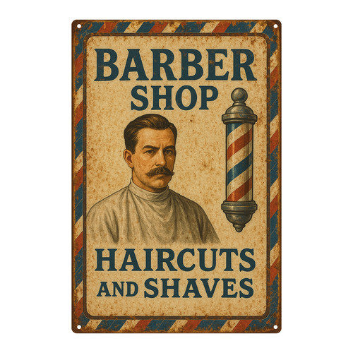 Barber shop friseur retro - barber,