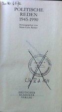 Politische reden teil 4 - politische,