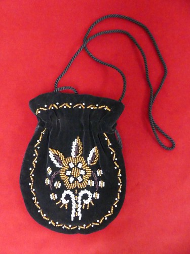 Bildschöner samt beutel mit - bildschöner, samt-beutel,