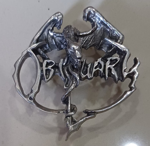 Obituary badge pin - obituary,