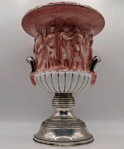 Capodimonte prunktvase mit - capodimonte,