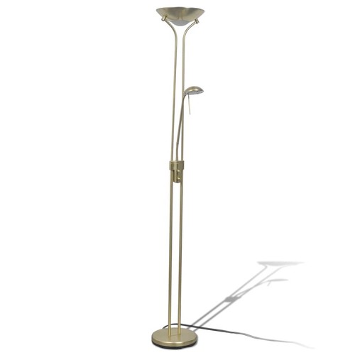 Metall led stehleuchte - metall,