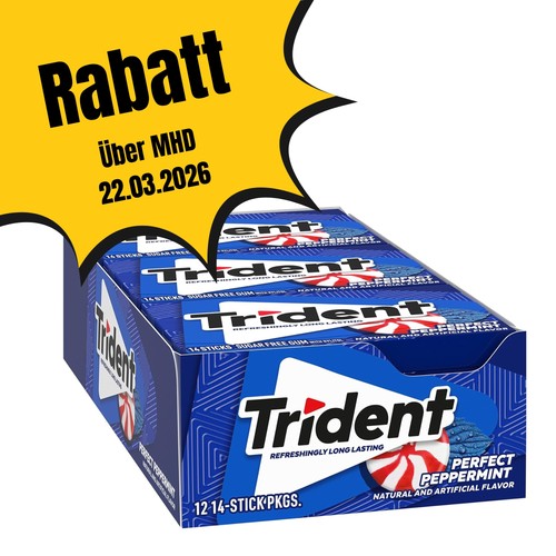 Trident perfect peppermint - perfect,