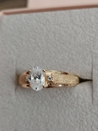 Gelbgold 585er ring mit - 585er,,